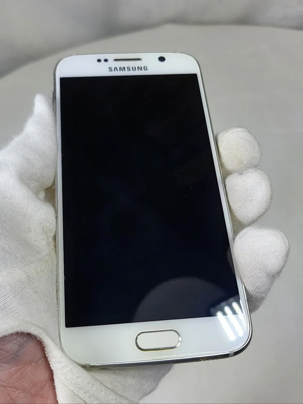 Samsung Galaxy S6 SM-G920V 4G LTE 64GB Verizon Unlocked Smartphone - White Pearl